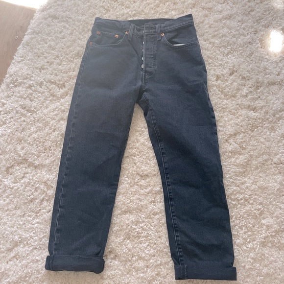 Levi's Denim - levi’s jeans!! dark denim wash pretty close to the color black!!